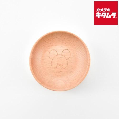 ヤクセル #137110 くまのがっこう 天然木 小皿 ジャッキーズチョコレート φ80mm