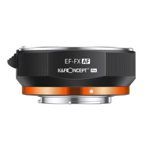 K&F Concept KF-EFX-AF マウントアダプター[レンズ側：キヤノンEF/EF-S ボディ側：フジフイルムX] 《納期約２−３週間》