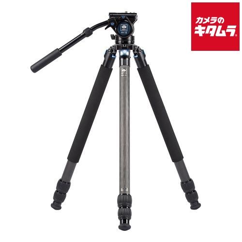 SIRUI R-3213X+VH-10-JP カーボン製3段ビデオ三脚セット(プロフェッショナルモデ...