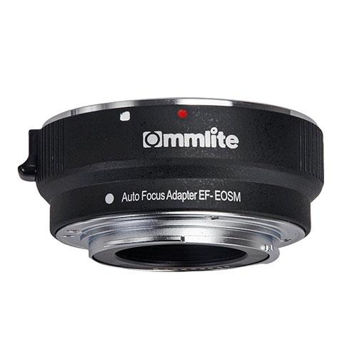 Commlite CM-EF-EOSM マウントアダプター [レンズ側：キヤノンEF ボディ側：キヤ...