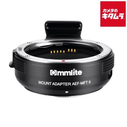 Commlite CM-AEF-MFT II 電子マウントアダプター [レンズ側：キヤノンEF ボデ...