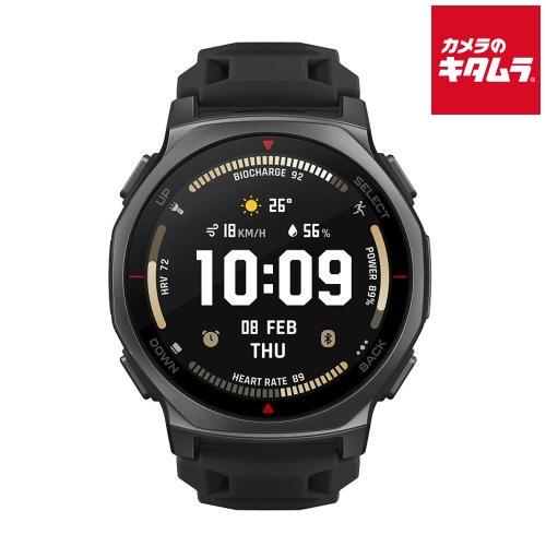 AMAZFIT スマートウォッチ T-Rex 3 Pro 44mm タクティカルブラック SP170...
