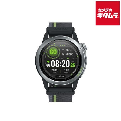 mibro スマートウォッチ mibro GS Active 2 ダークグレー SP380015-C...