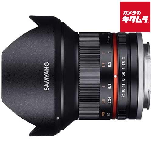 サムヤン 12mm F2.0 NCS CS キヤノンM用 ブラック 《納期未定》