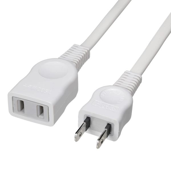朝日電器 ELPA EDLP延長コード1M LPE-101N(W) ホワイト