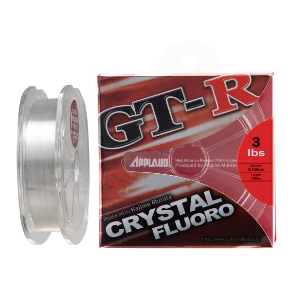 サンヨーナイロン フロロカーボンライン アプロード GT-R クリスタルフロロ 100m 2号 8l...