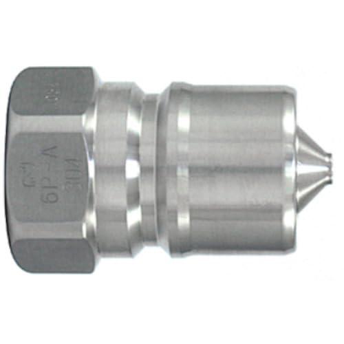 日東工器 中圧用SPカプラ TypeA プラグ(おねじ取付用) R3/4 ステンレス鋼 6P-A-F...