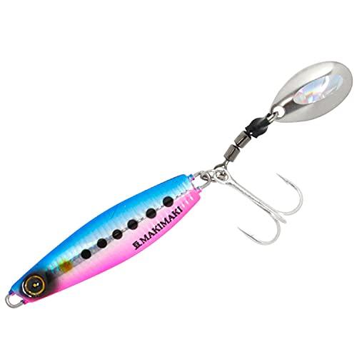ハヤブサ ジャックアイ 豆マキマキ 10g #3 ケイムラブルピンイワシ