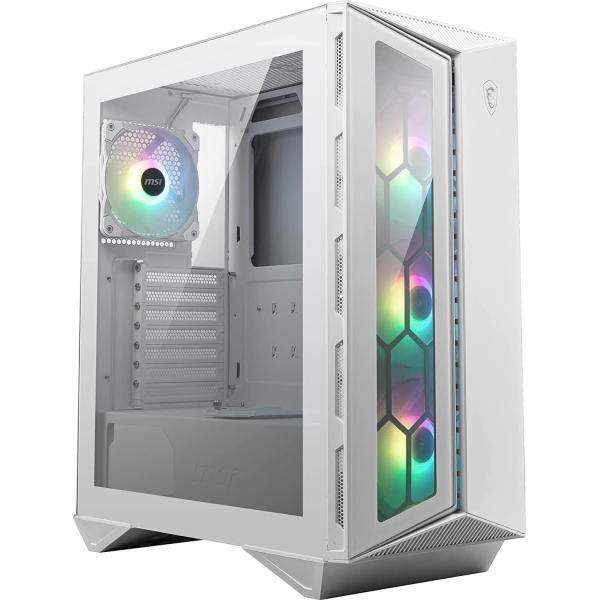MSI MPG GUNGNIR 110R WHITE PCケース ATX ミドルタワー 白 ARGB...
