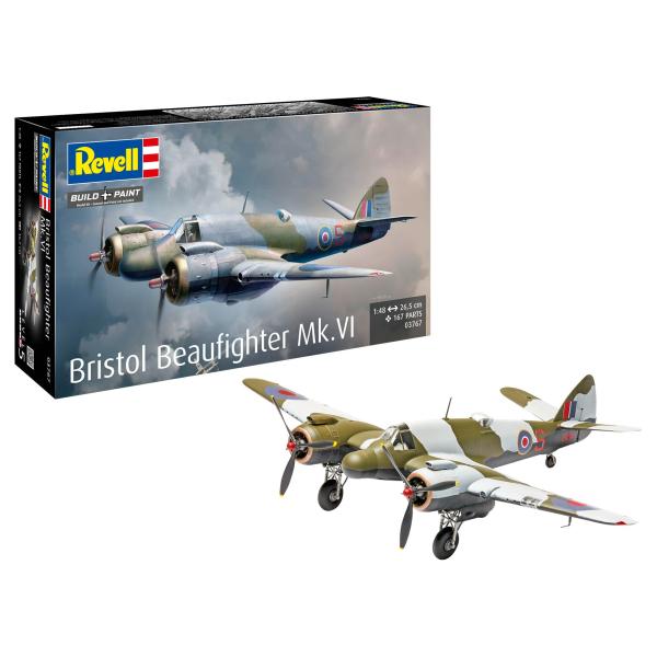 ドイツレベル 1/48 ブリストル ボーファイターMk.6 プラモデル 03767 (飛行機)
