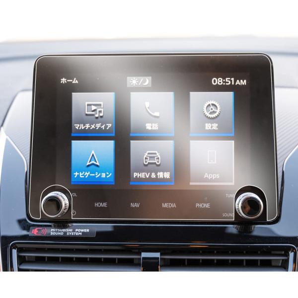 ruiya ナノ製フィルム 2020新型 三菱 エクリプスクロス phev GL3W ナビ 保護フィ