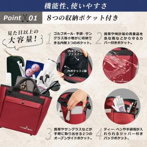 ゴルフラウンドバッグ トート 軽量 大容量 メ...の詳細画像3