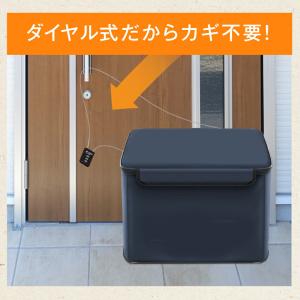 ワイヤーロック 2m 長い 南京錠 ダイヤル式...の詳細画像5