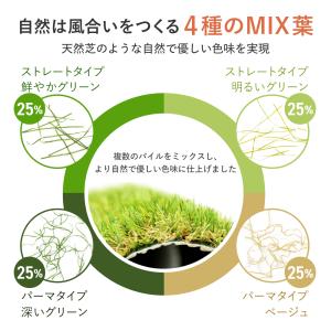 「最安値挑戦中」選べる 人工芝 DIY マット...の詳細画像4