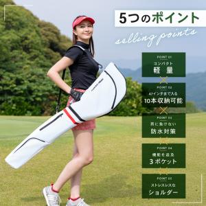 ゴルフバッグ クラブケース 練習用 撥水 ショ...の詳細画像4