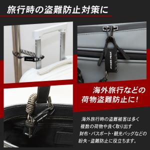 ワイヤーロック 南京錠 ダイヤル式 鍵 ポスト...の詳細画像3