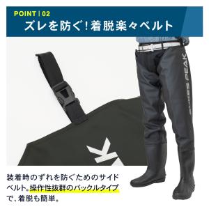 ウェーダー 釣り ラジアルソール フィッシング...の詳細画像4