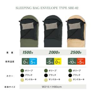 寝袋 レジャー 冬用 暖かい シュラフ 防災 ...の詳細画像4