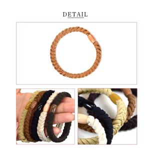 ヘアゴム 5色 セット ヘアアクセサリー 大人...の詳細画像5