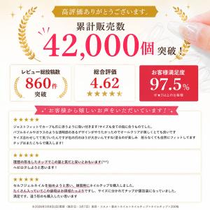 ネイルチップ ショート クリア ロング クリア...の詳細画像1