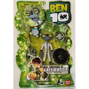 Ben 10 Greymatter 4%ダブルクォーテ% Alien Collection Figure with Bonus Animation Disk and Lenticular Card｜emiemi