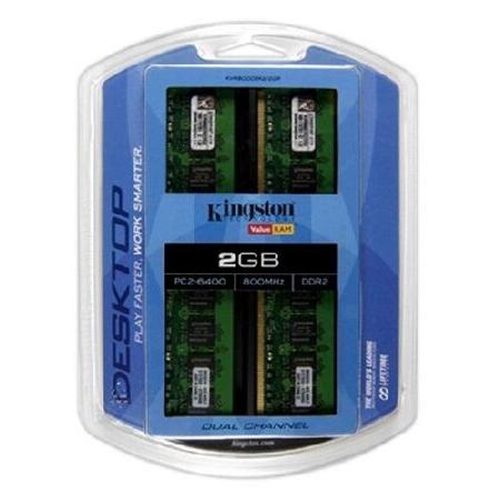 Kingston ValueRAM 2GB 800MHz DDR2 Non-ECC CL6 DIMM...