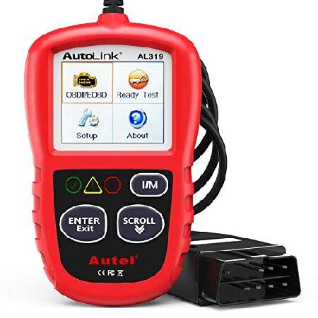 Autel Autolink AL319 OBD2スキャナー 診断機 コードの読み取りと消去 OBD...