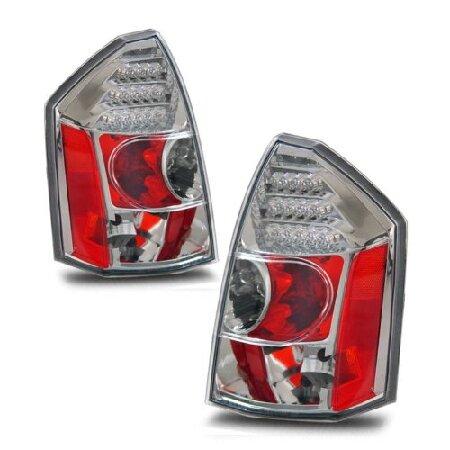 SPPC L.E.D Taillights Chrome Assembly Set for Chry...
