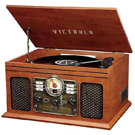 Victrola Nostalgic 6-in-1 Bluetooth Record Player ...