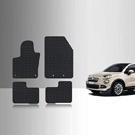 TOUGHPRO フロアマット アクセサリーセット (前列+2列目) Fiat 500X 全天候対応...