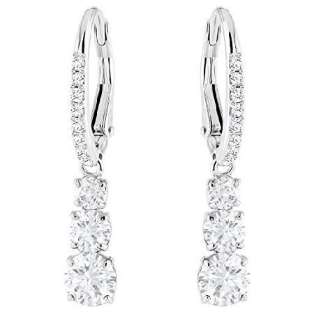 Swarovski Attract Trilogy Round Pierced Earrings, ...