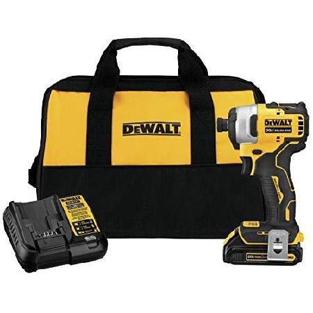 DEWALT ATOMIC 20V MAX* Impact Driver Kit (DCF809C1...