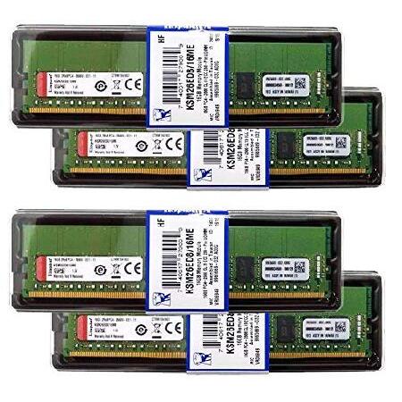 Kingston Memory Bundle with 64GB (4 x 16GB) DDR4 P...