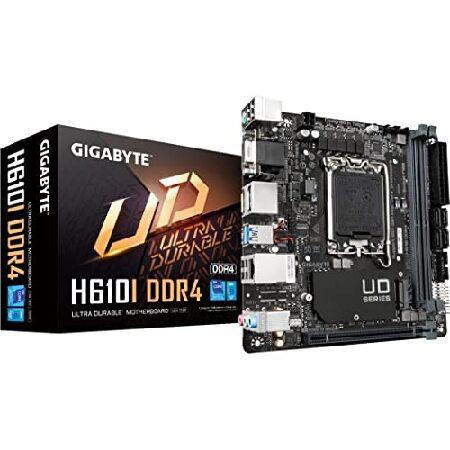 GIGABYTE H610I DDR4 Rev.1.x マザーボード Mini-ITX [Intel...