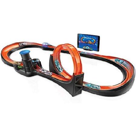 Hot Wheels id Smart Track Starter Kit with 3 Exclu...