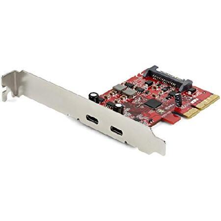 StarTech.com 2ポートUSB Type-C増設PCI Expressカード USB 3....