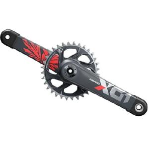 SRAM X01 Eagle Dub クランクセット - Superboost 157 Lunar Oxy 170mm 32t