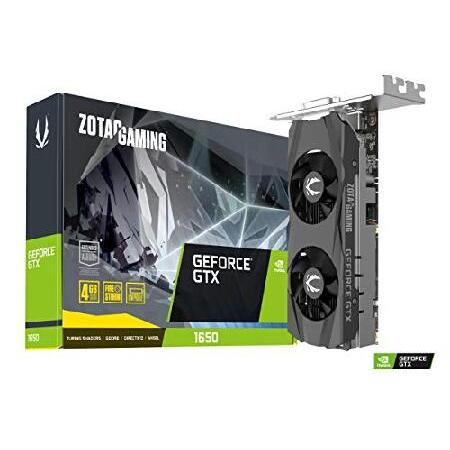 ZOTAC GAMING GeForce GTX 1650 LP 4GB GDDR6 128-bit...