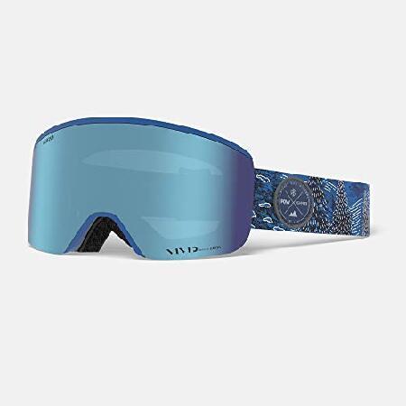 Giro Axis Adult Snow Goggle - POW Strap with Vivid...
