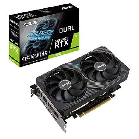 ASUS デュアルNVIDIA GeForce RTX 3060 OCエディション ゲーミンググラフ...