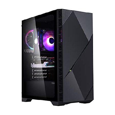 Zalman Z3 Iceberg ATX ミッドタワーコンピューターケース 120mm ARGBフ...