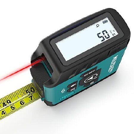 MiLESEEY DT20 Laser Tape Measure 3-in-1, 130FT Las...