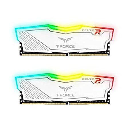 TEAMGROUP Team T-Force Delta RGB DDR4 ゲーミングメモリ 2 x...