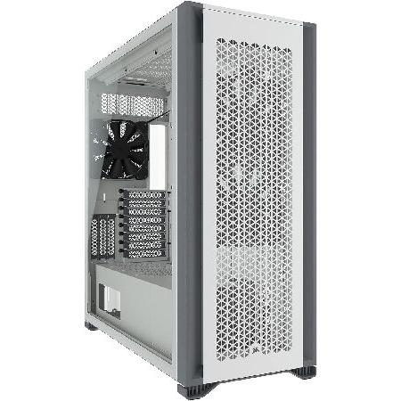 CORSAIR 7000D AIRFLOW フルタワー ATX PC ケース、ホワイト CC-901...