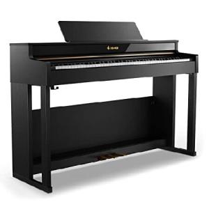 Digital Piano, Donner 88 Key Piano Weighted Keyboard, premium upright Keyboard Piano for Beginner Professional, Home Piano Full Size luxury Electric K｜emiemi