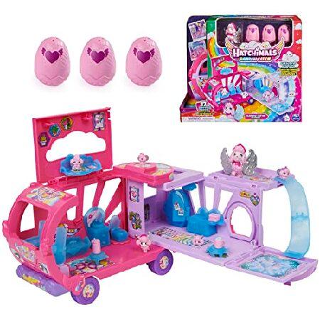 Transforming Rainbow-Cation Camper Toy Car with 6 ...