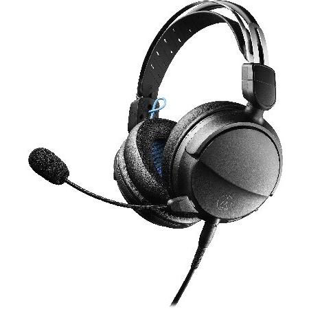 audio-technica ゲーミングヘッドセット クローズドバック ブラック 有線 ATH-GL...