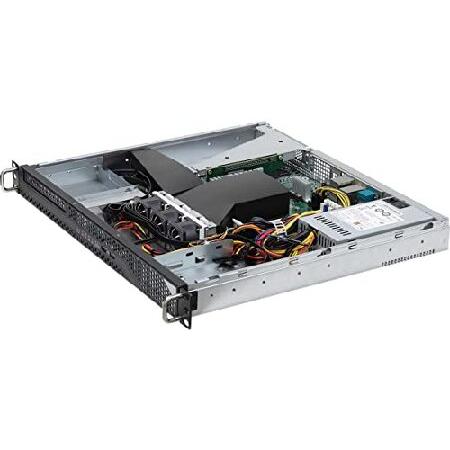 Asrock Rack 1U2LW-X570 1U ラックマウントサーバー ベアボーン 2ベイ シン...