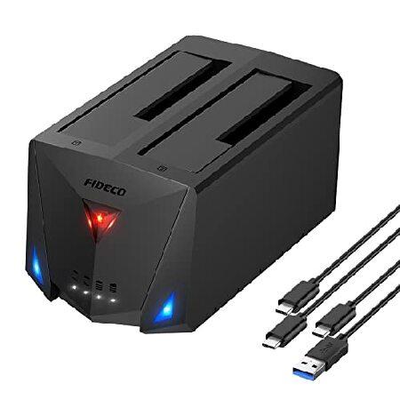 FIDECO ハードドライブ ドッキングステーション USB 3.0 ハードディスク ドッキングステ...