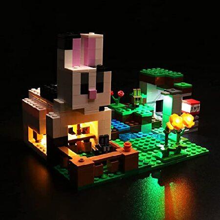 BrickBling Lighting Kit for Lego Minecraft The Rab...